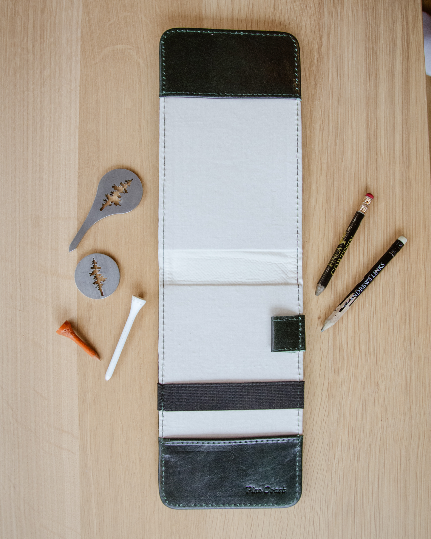 Yardage book cover (Forest)