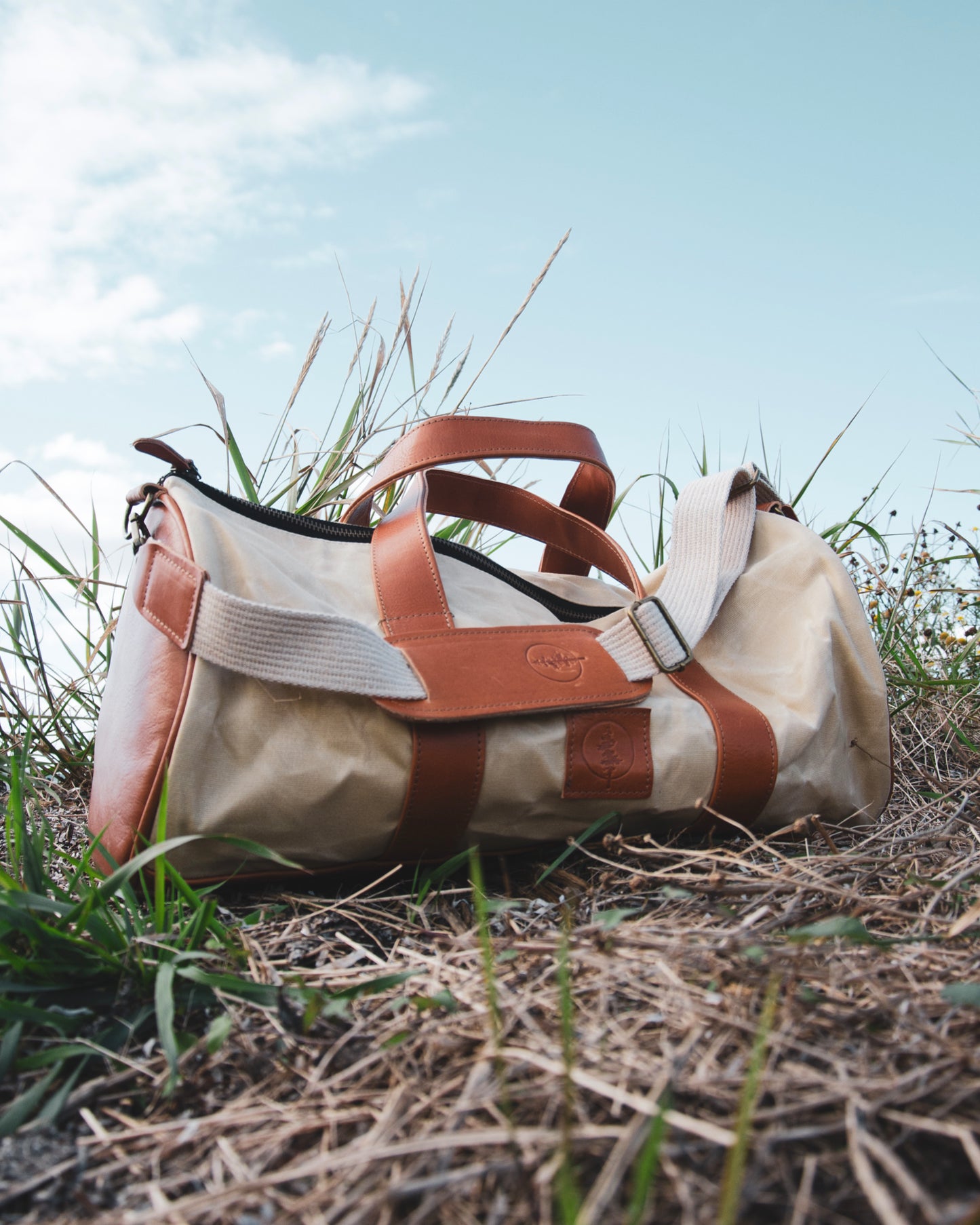 The Beach Leather Duffel Bag
