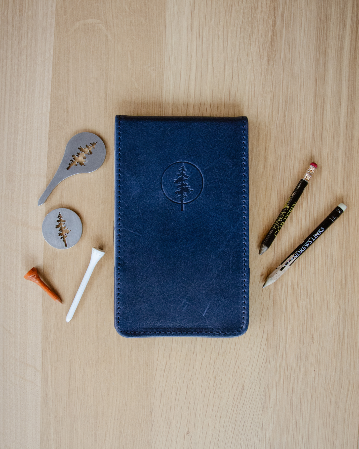 Yardage book cover (Navy)