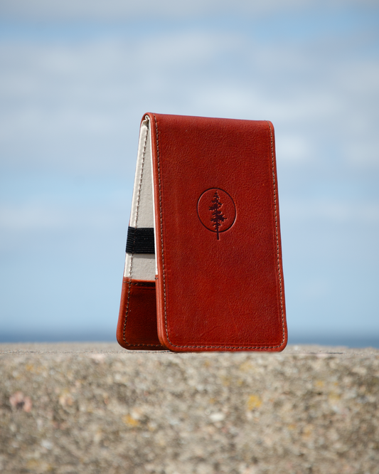 Yardage book cover (Papaya)