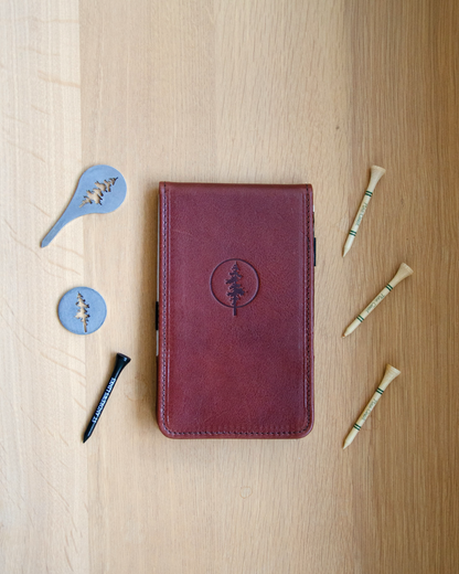 Yardage book cover (Papaya)
