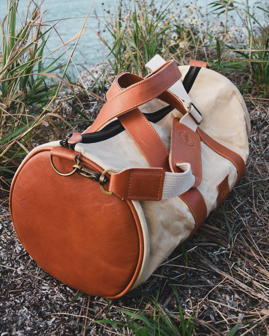 The Beach Leather Duffel Bag