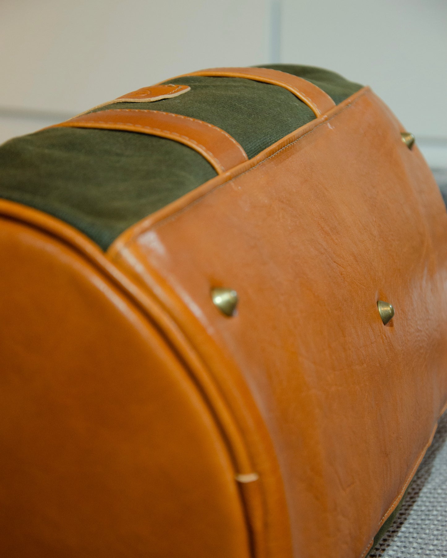 The Pine Leather Duffel Bag