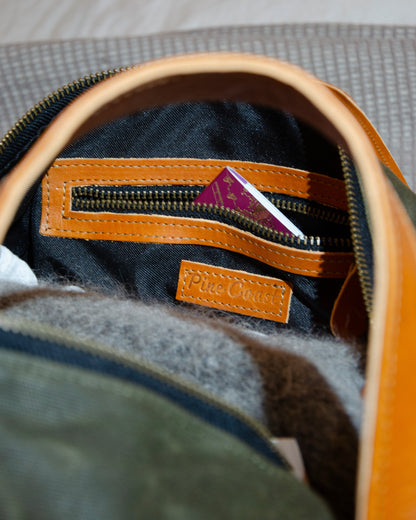 The Pine Leather Duffel Bag