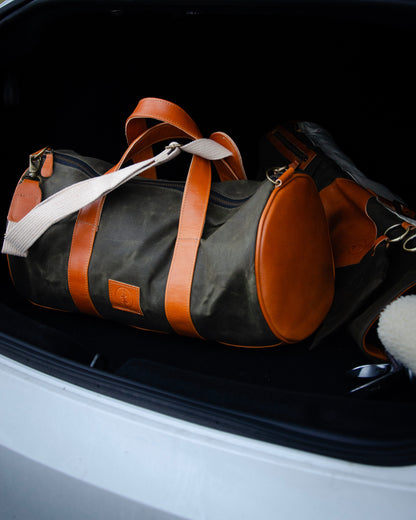 The Pine Leather Duffel Bag