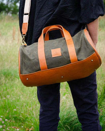 The Pine Leather Duffel Bag