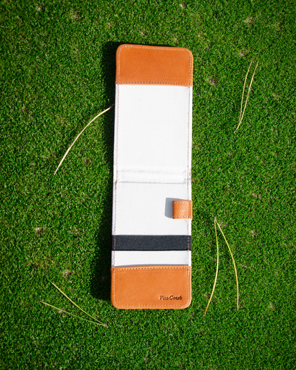 Yardage book cover (Cognac)